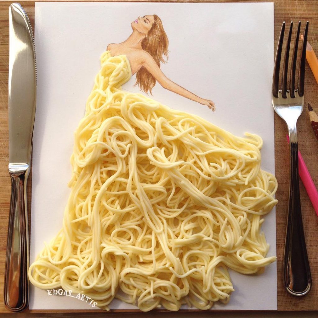 Gorgeous Fashion Portraits You Can Actually Eat