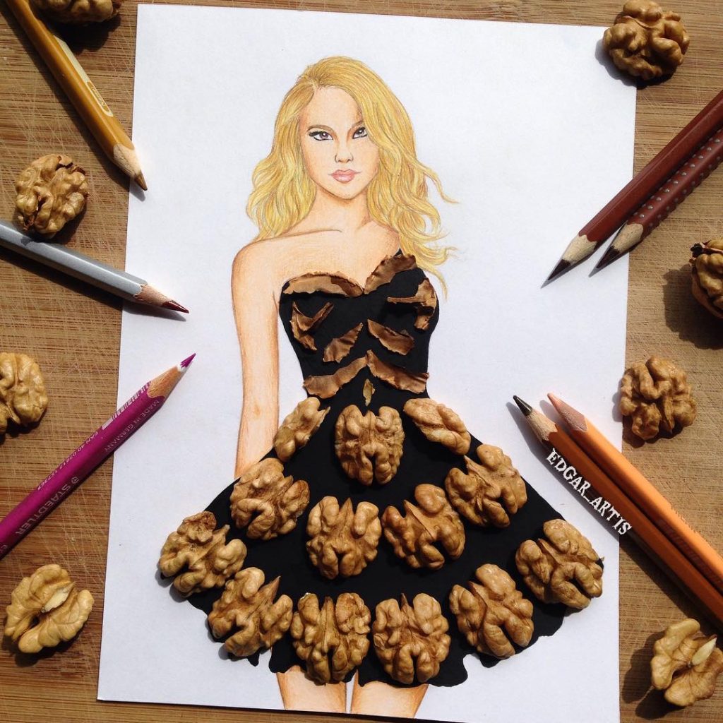 Gorgeous Fashion Portraits You Can Actually Eat