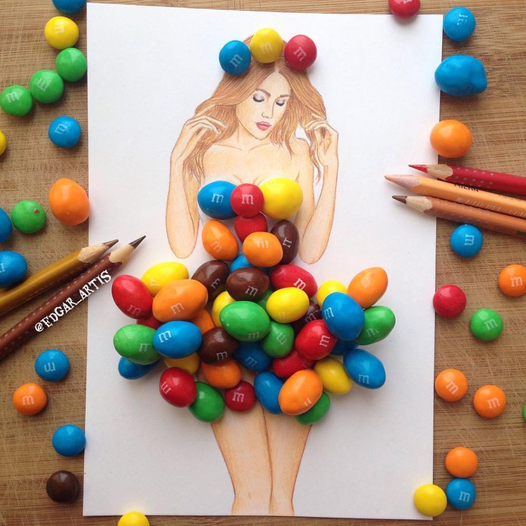 Gorgeous Fashion Portraits You Can Actually Eat