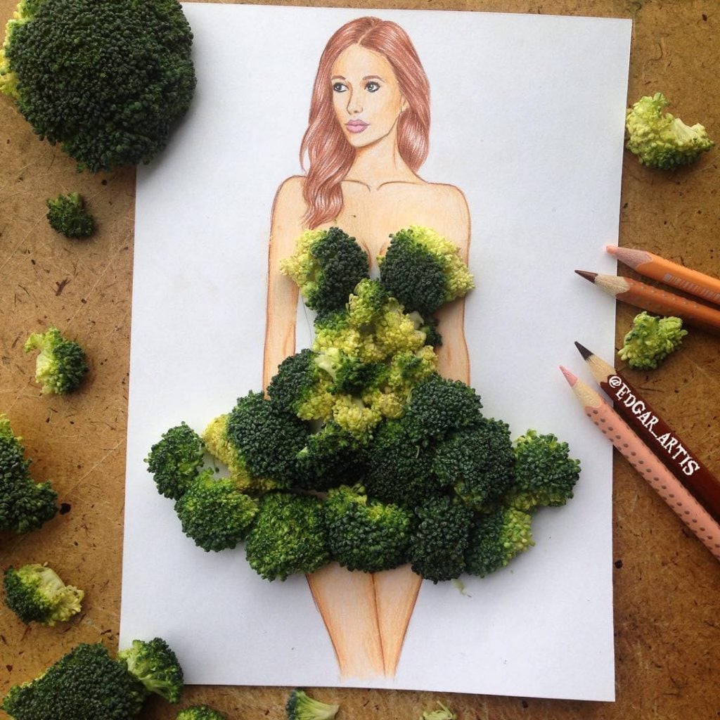 Gorgeous Fashion Portraits You Can Actually Eat
