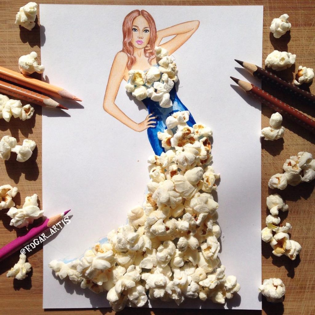 Gorgeous Fashion Portraits You Can Actually Eat