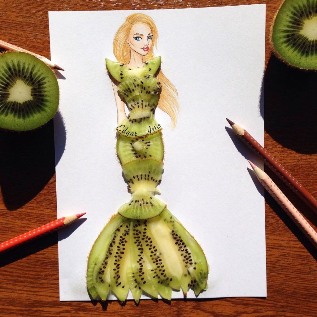 Gorgeous Fashion Portraits You Can Actually Eat