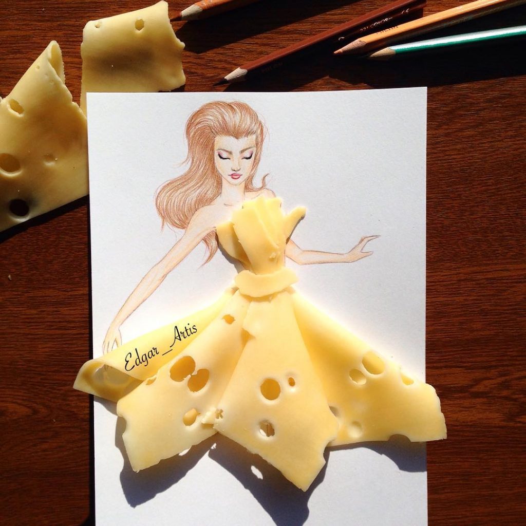 Gorgeous Fashion Portraits You Can Actually Eat