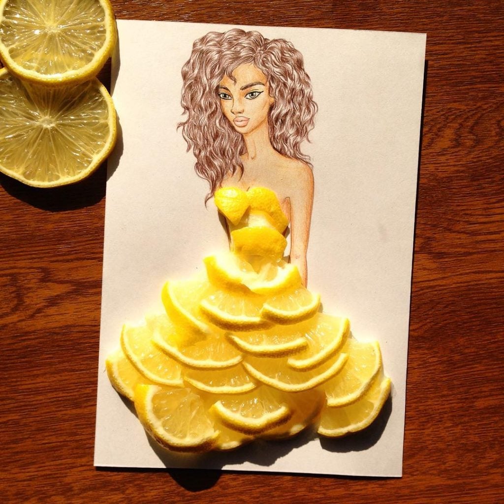 Gorgeous Fashion Portraits You Can Actually Eat
