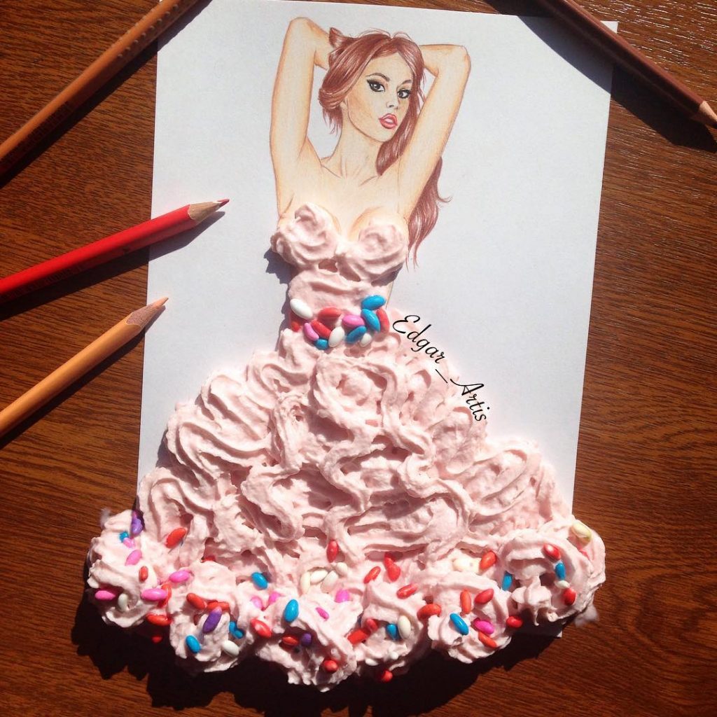 Gorgeous Fashion Portraits You Can Actually Eat
