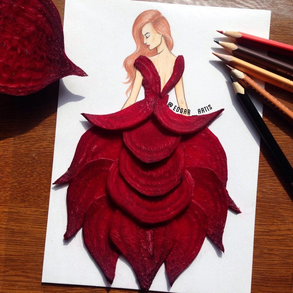 Gorgeous Fashion Portraits You Can Actually Eat