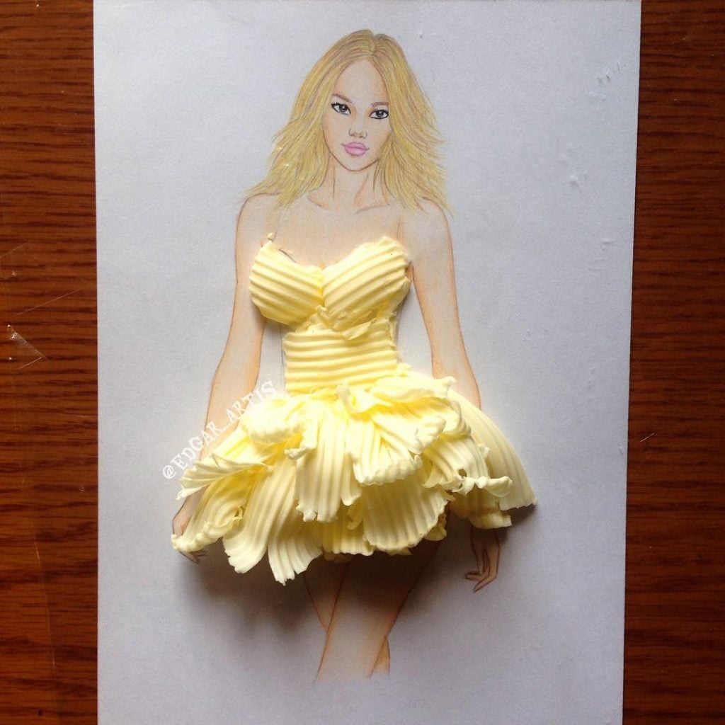 Gorgeous Fashion Portraits You Can Actually Eat