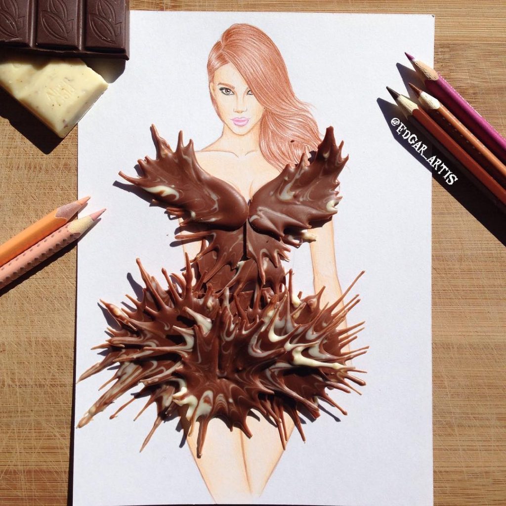 Gorgeous Fashion Portraits You Can Actually Eat