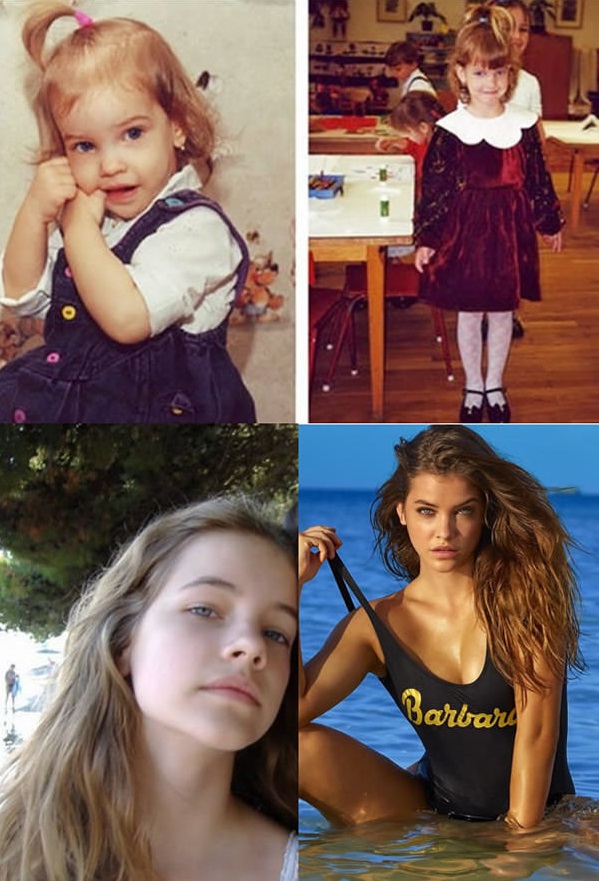 12 Models When They Were Kids