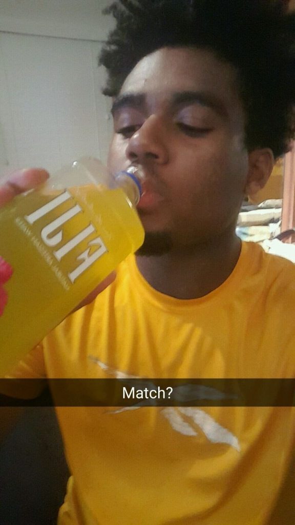 School Kid Becomes Internet Celebrity Because He Matches His Shirt To His Drink