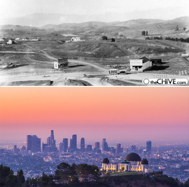 25 Before and After Photos of Famous Cities