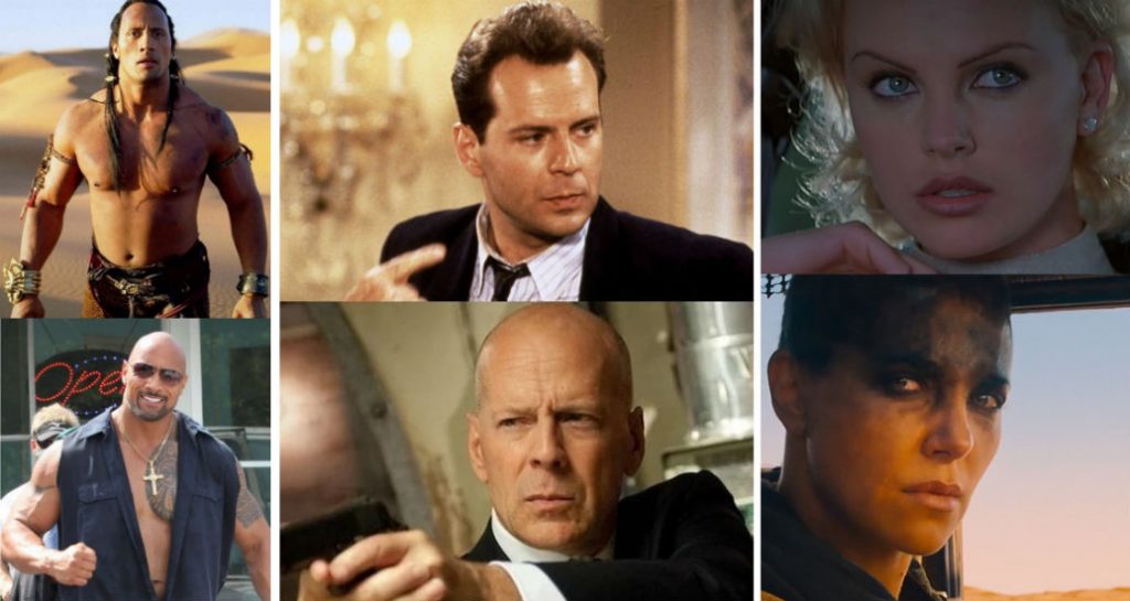 65 Famous Actors and Actresses in Some of Their First and Latest Movies