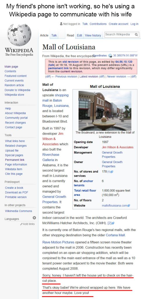 20 Of the Funniest Wikipedia Edits By Internet Trolls