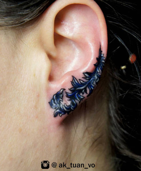 This New Helix Tattoo Trend Is Spreading Like Wildfire! (28 pics)