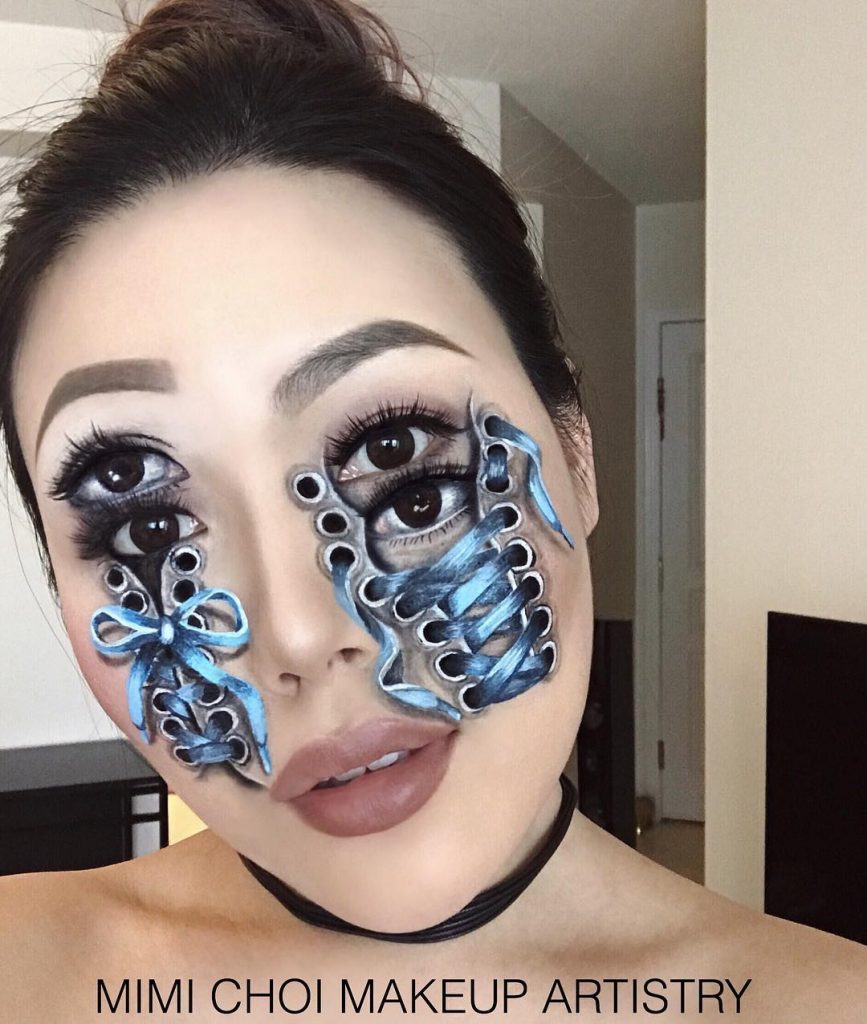 Horrifyingly Mind-Blowing Makeup of Mimi Choi