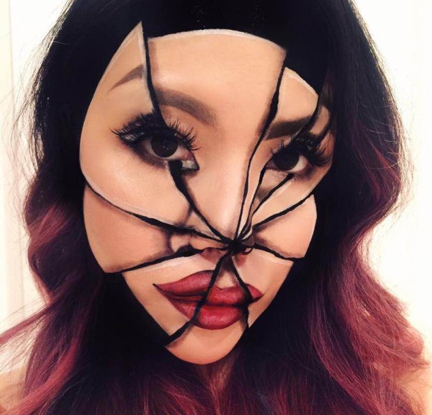Horrifyingly Mind-Blowing Makeup of Mimi Choi