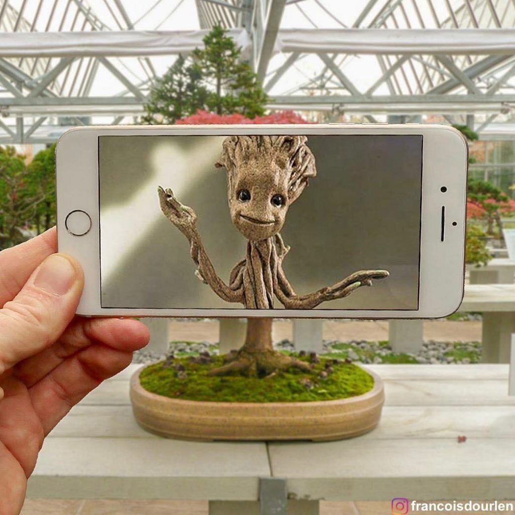 Dude Inserts Cartoon and Movie Characters Into Real Life Using His iPhone! (27 Pics)