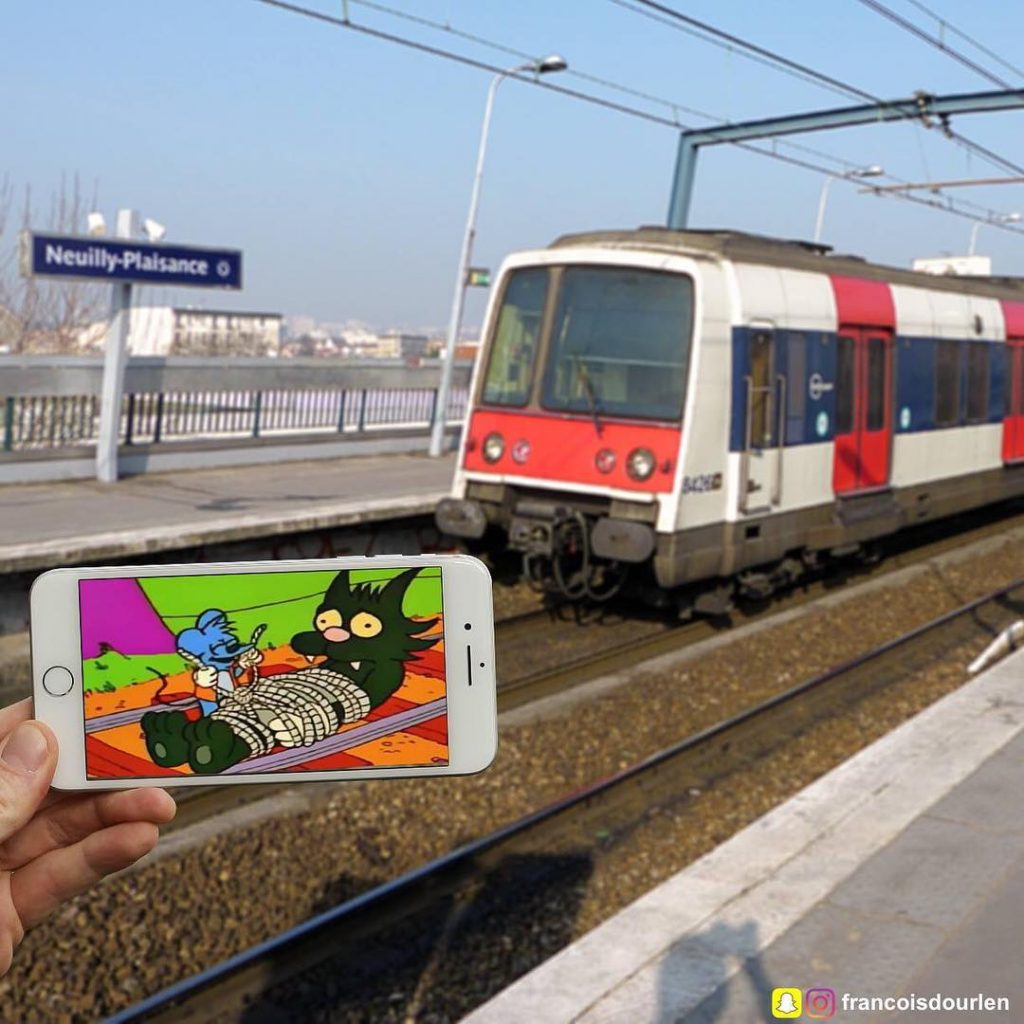 Dude Inserts Cartoon and Movie Characters Into Real Life Using His iPhone! (27 Pics)