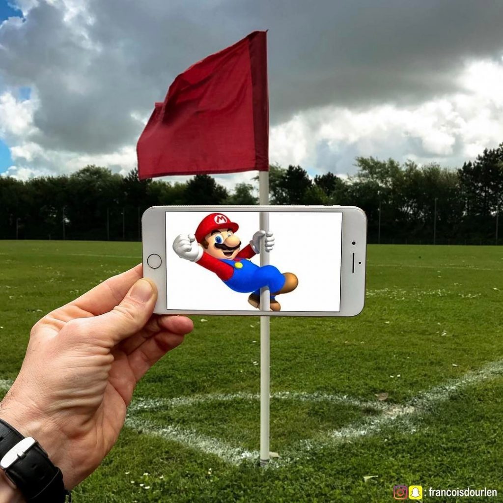 Dude Inserts Cartoon and Movie Characters Into Real Life Using His iPhone! (27 Pics)