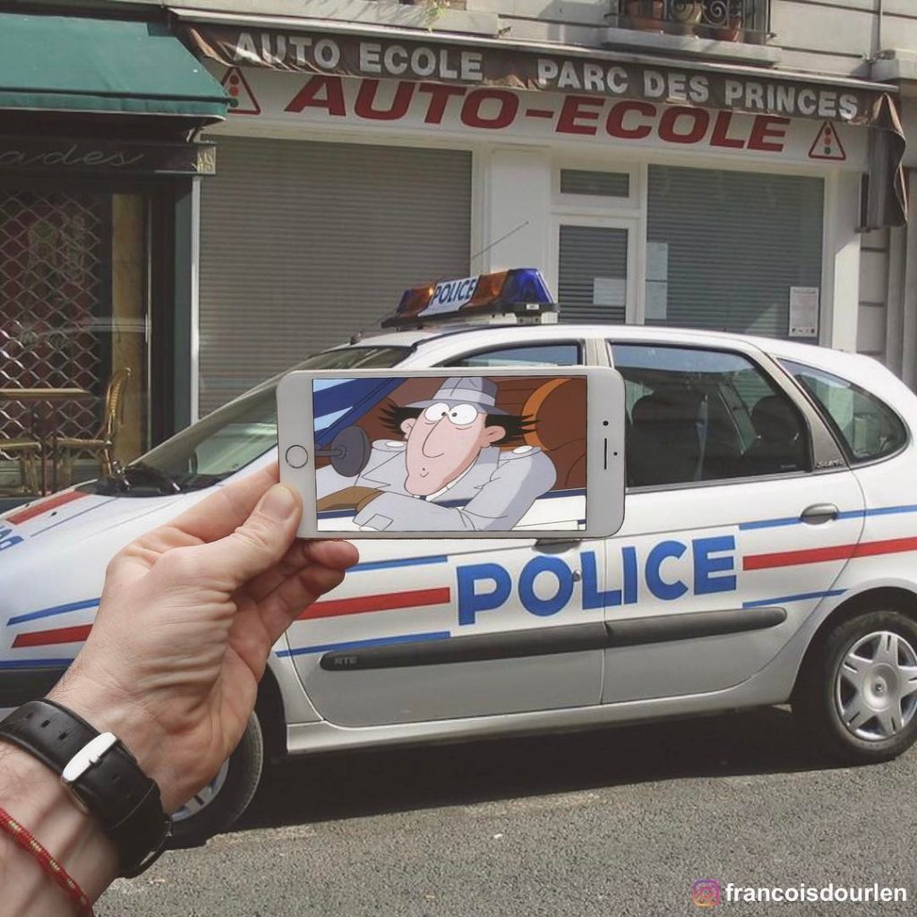 Dude Inserts Cartoon and Movie Characters Into Real Life Using His iPhone! (27 Pics)