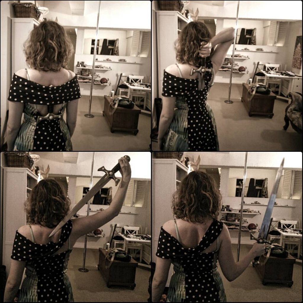 Women On Instagram Doing the Wonder Woman’s Sword Trick, And… It Works!