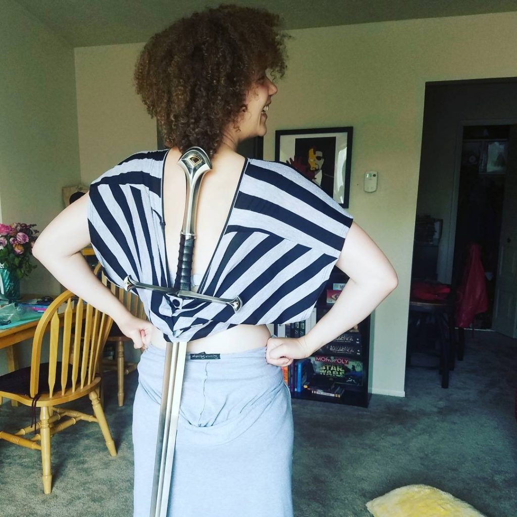 Women On Instagram Doing the Wonder Woman’s Sword Trick, And… It Works!