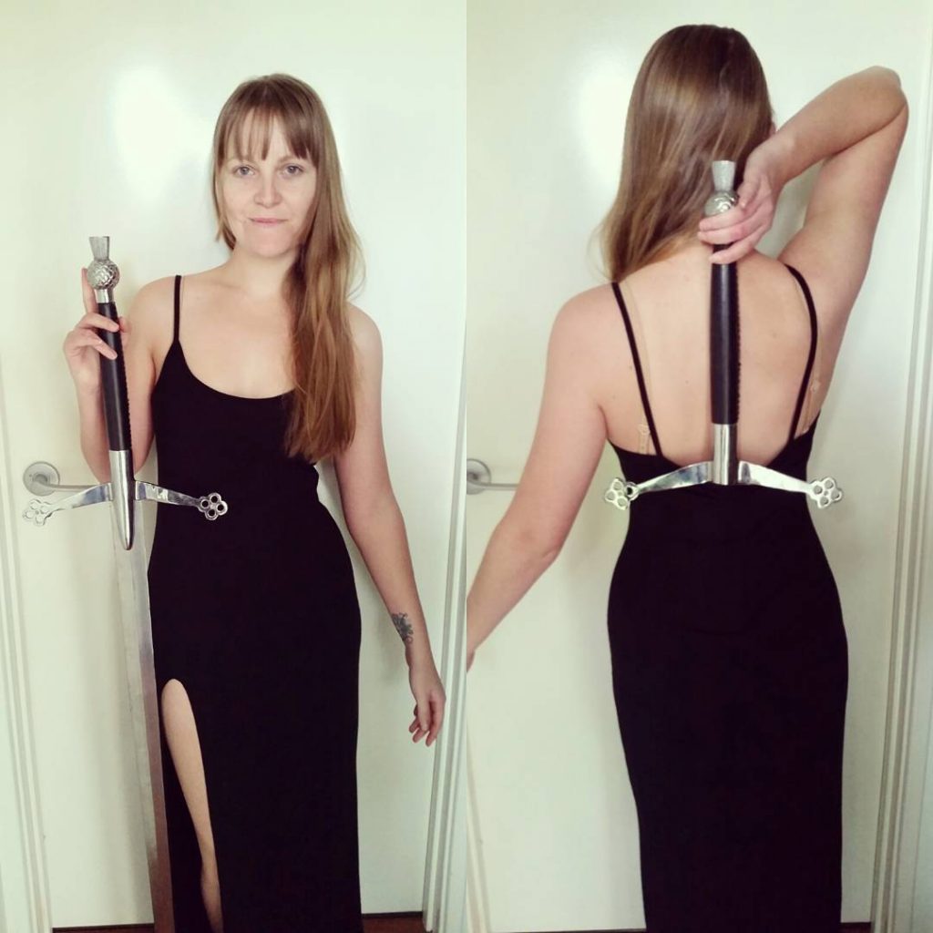 Women On Instagram Doing the Wonder Woman’s Sword Trick, And… It Works!
