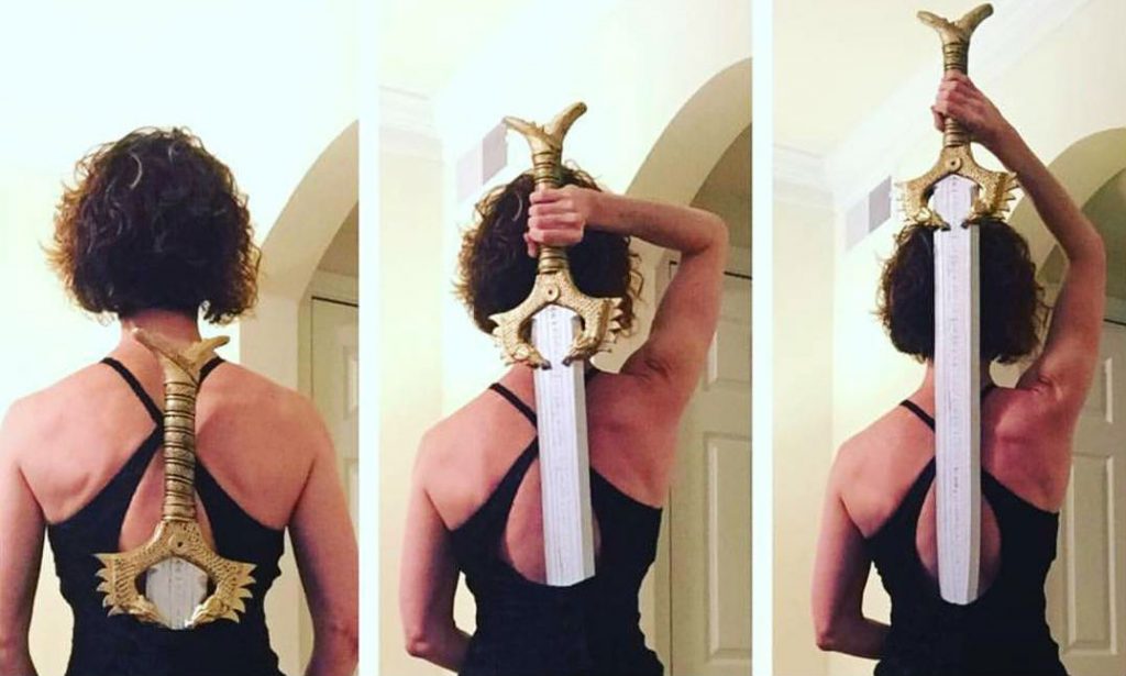 Women On Instagram Doing the Wonder Woman’s Sword Trick, And… It Works!