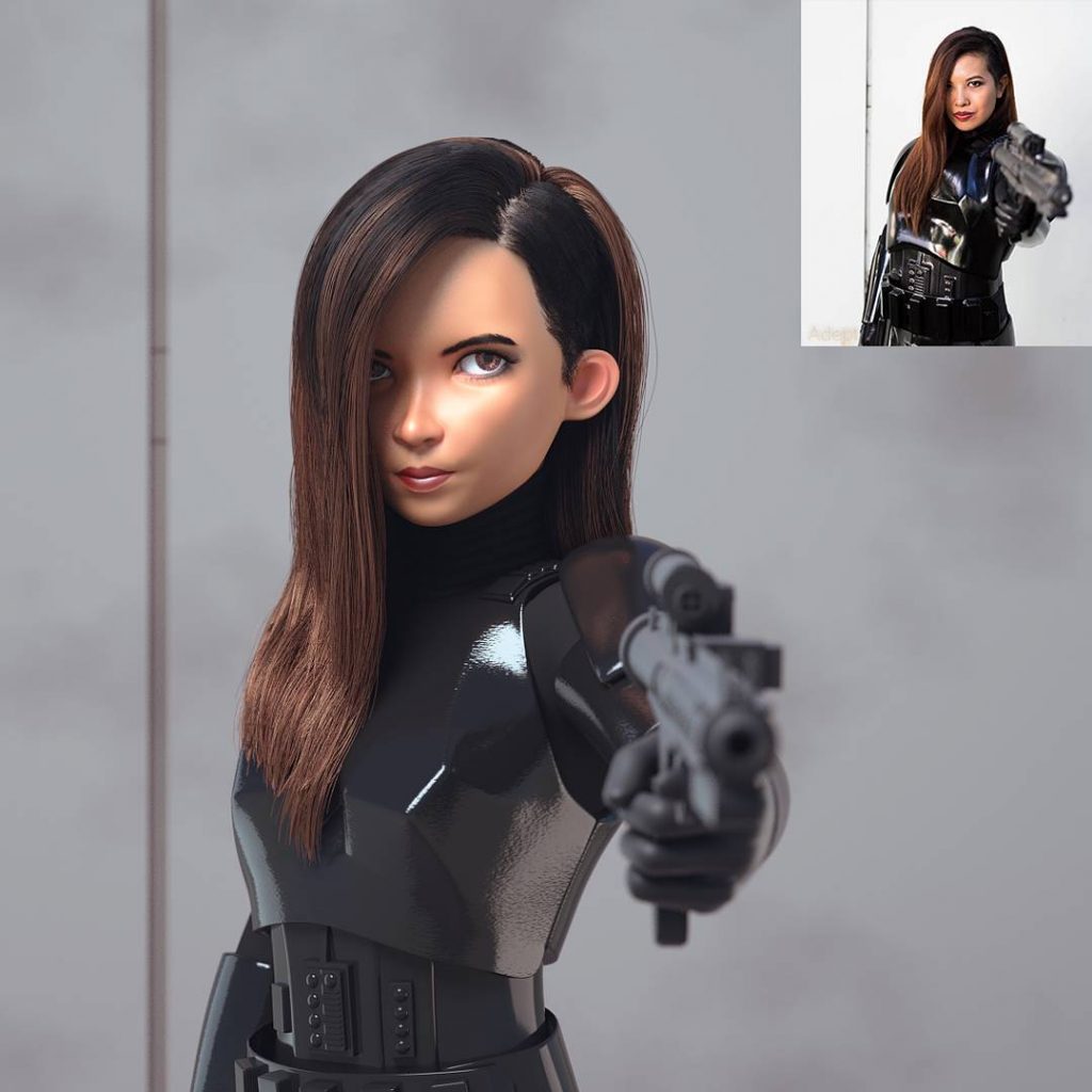 10 People Transformed Into Amazing Pixar-like Characters