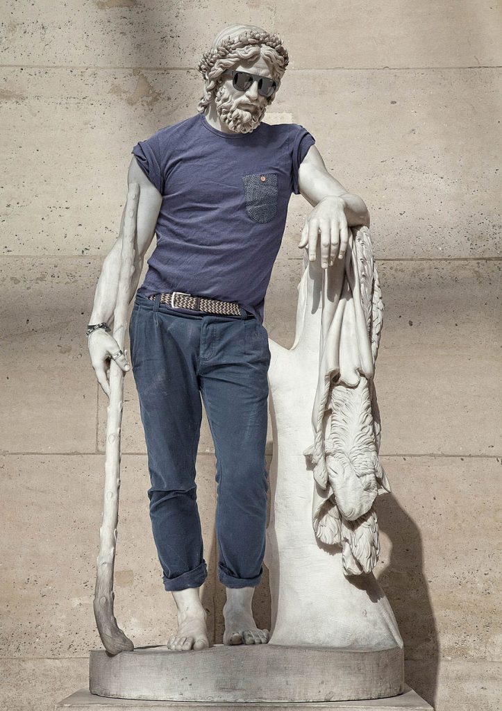 9 Classic Sculptures Dressed as Hipsters