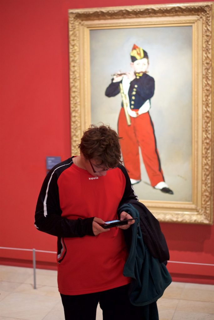 Art Gallery Stalker Looks For Visitors Who Match Famous Artworks
