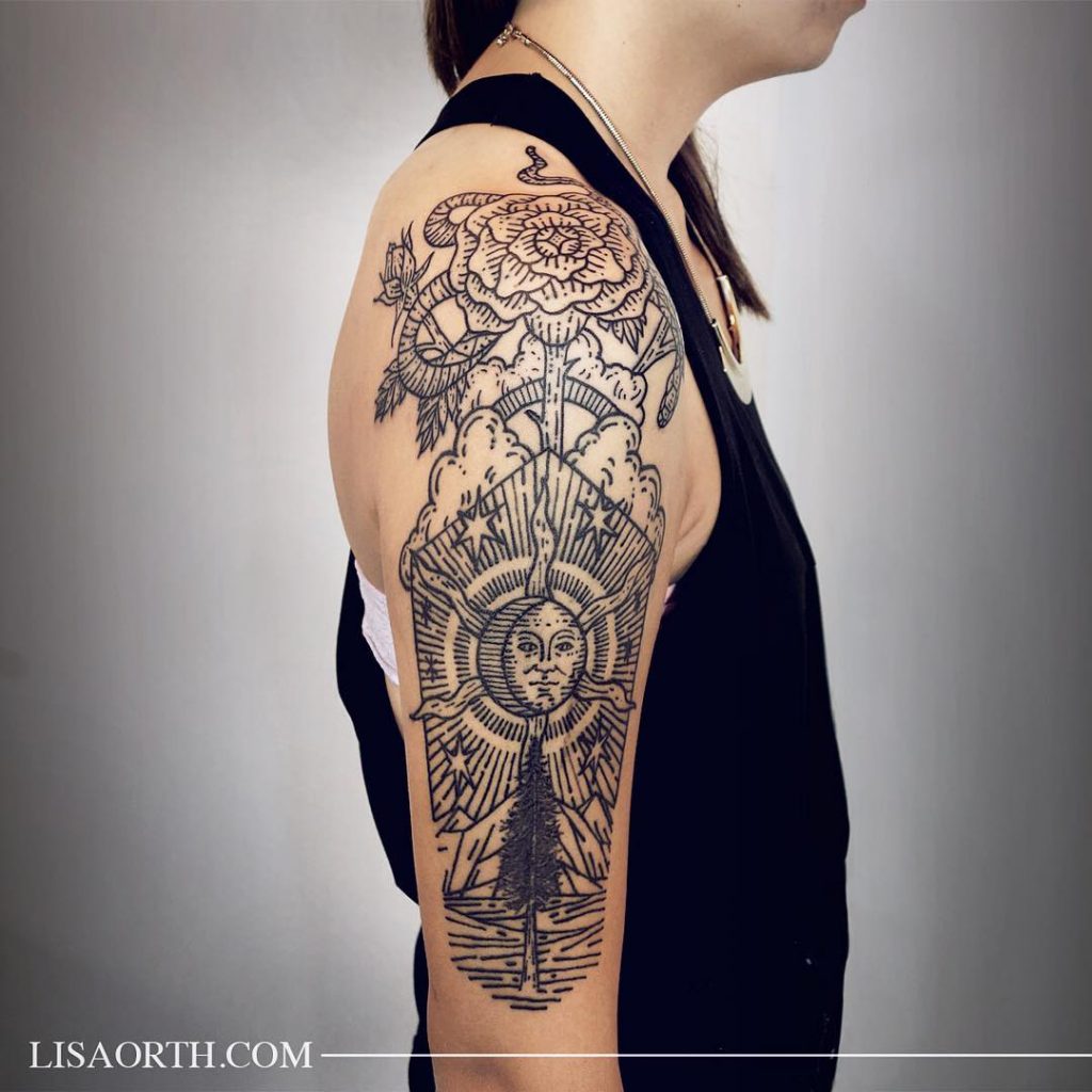 15 Awesometacular Half-Sleeve Tattoo Ideas