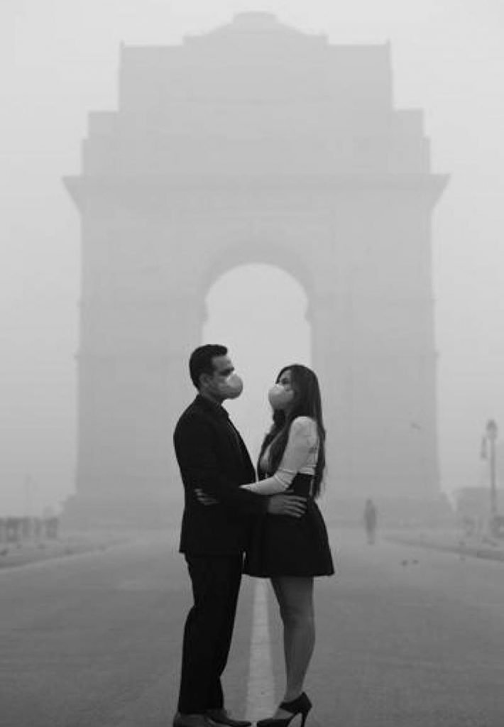 This Smog Themed Wedding Proves Smog Themed Weddings Are Weird