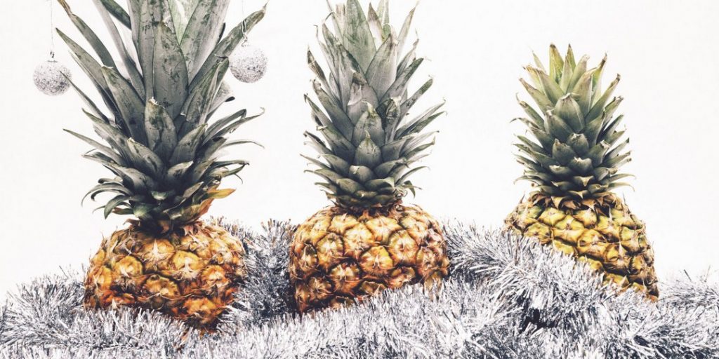People Are Swapping Christmas Trees With Festive Pineapples Because Why Not