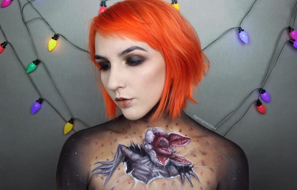 Georgina Ryland Uses Her Body To Recreate Famous Movie Scenes