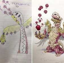 Dad Turns His Sons’ Doodles Into Amazing Anime Drawings