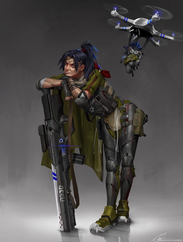 Russian Artist Draws Countries As Warriors and They Look Unbelievable!