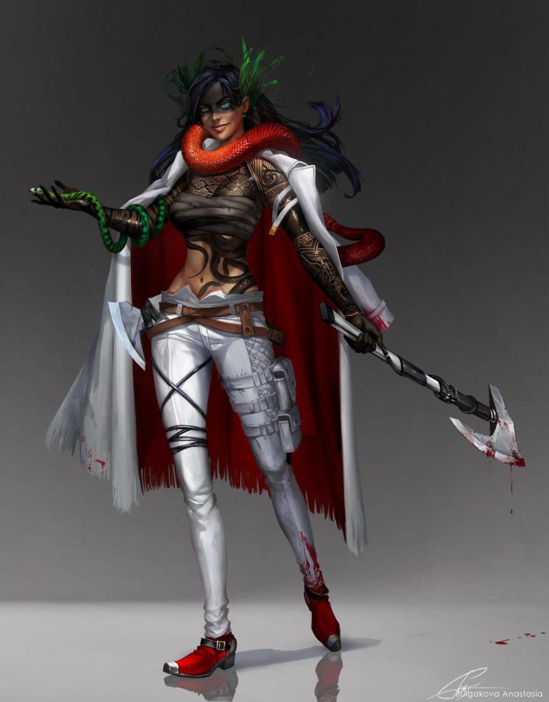 Russian Artist Draws Countries As Warriors and They Look Unbelievable!