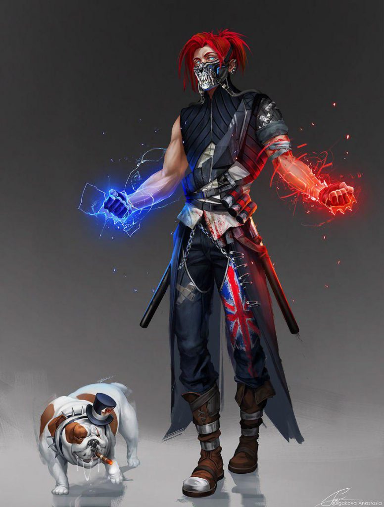 Russian Artist Draws Countries As Warriors and They Look Unbelievable!