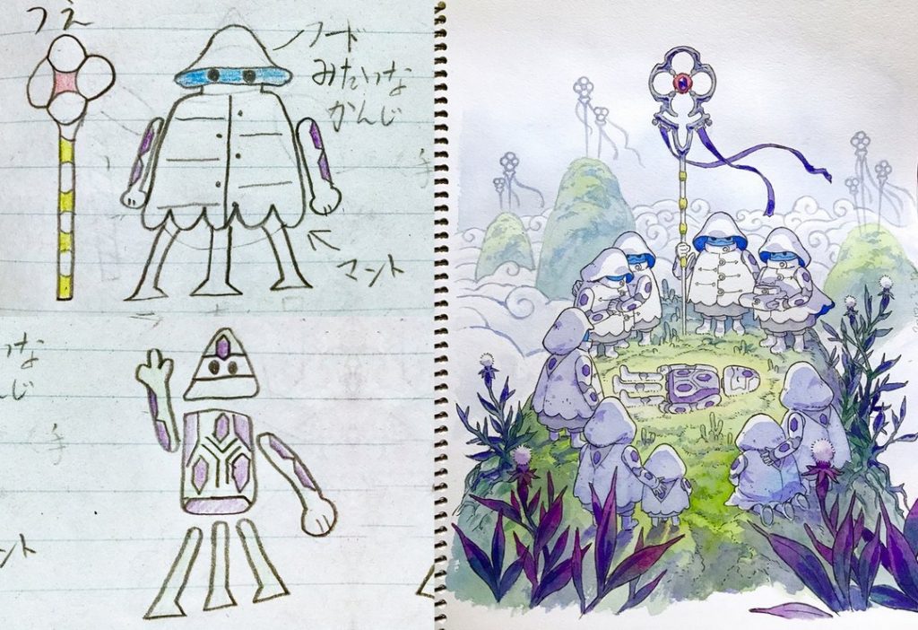 Dad Turns His Sons’ Doodles Into Amazing Anime Drawings