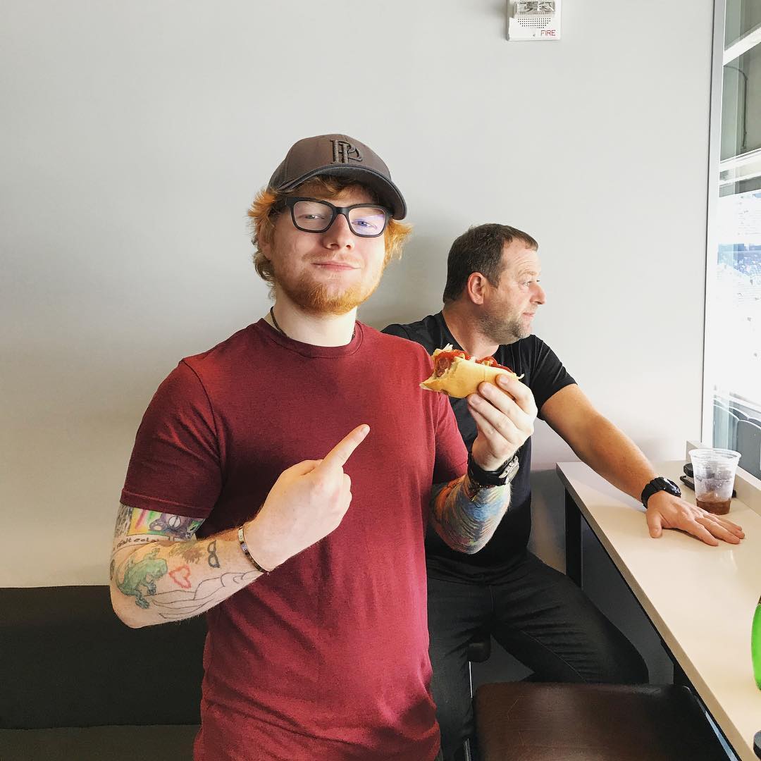 Ed Sheeran’s Bodyguard More Famous Than Ed Sheeran Himself?