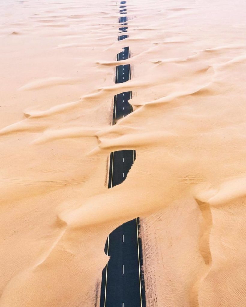 These Pictures Show Dubai And Abu Dhabi Being Retaken By The Desert