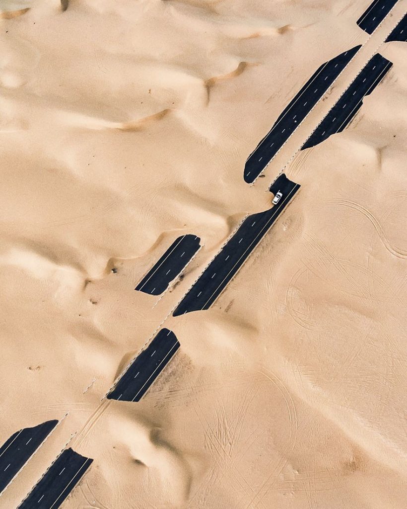 These Pictures Show Dubai And Abu Dhabi Being Retaken By The Desert