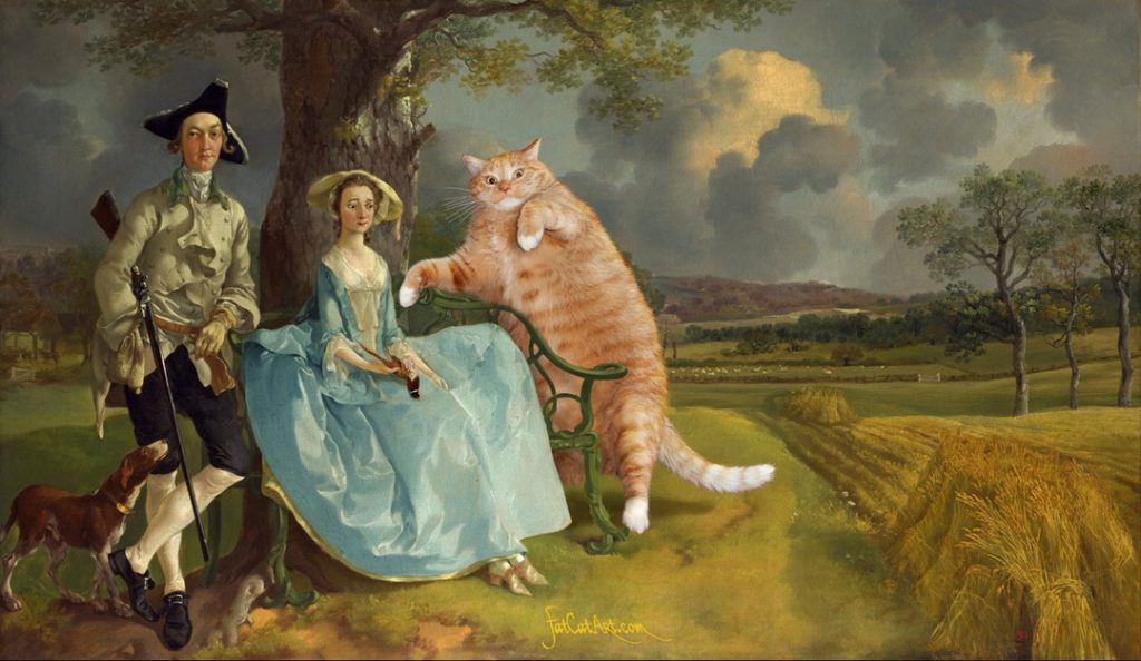 FatCatArt Combines Two Of The Best Things In Life