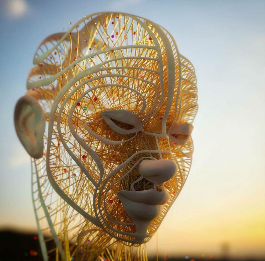 This 3D Artist Does Some Weird Stuff To Human Shapes
