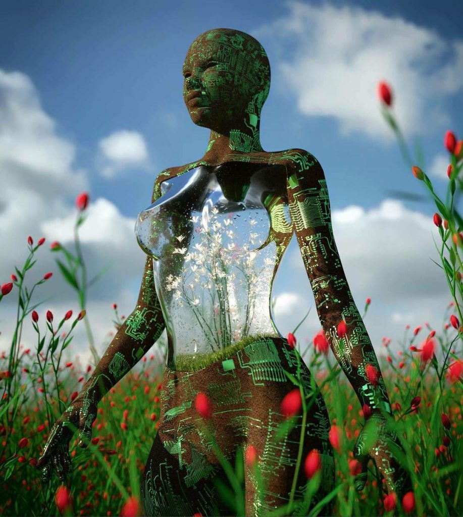 This 3D Artist Does Some Weird Stuff To Human Shapes
