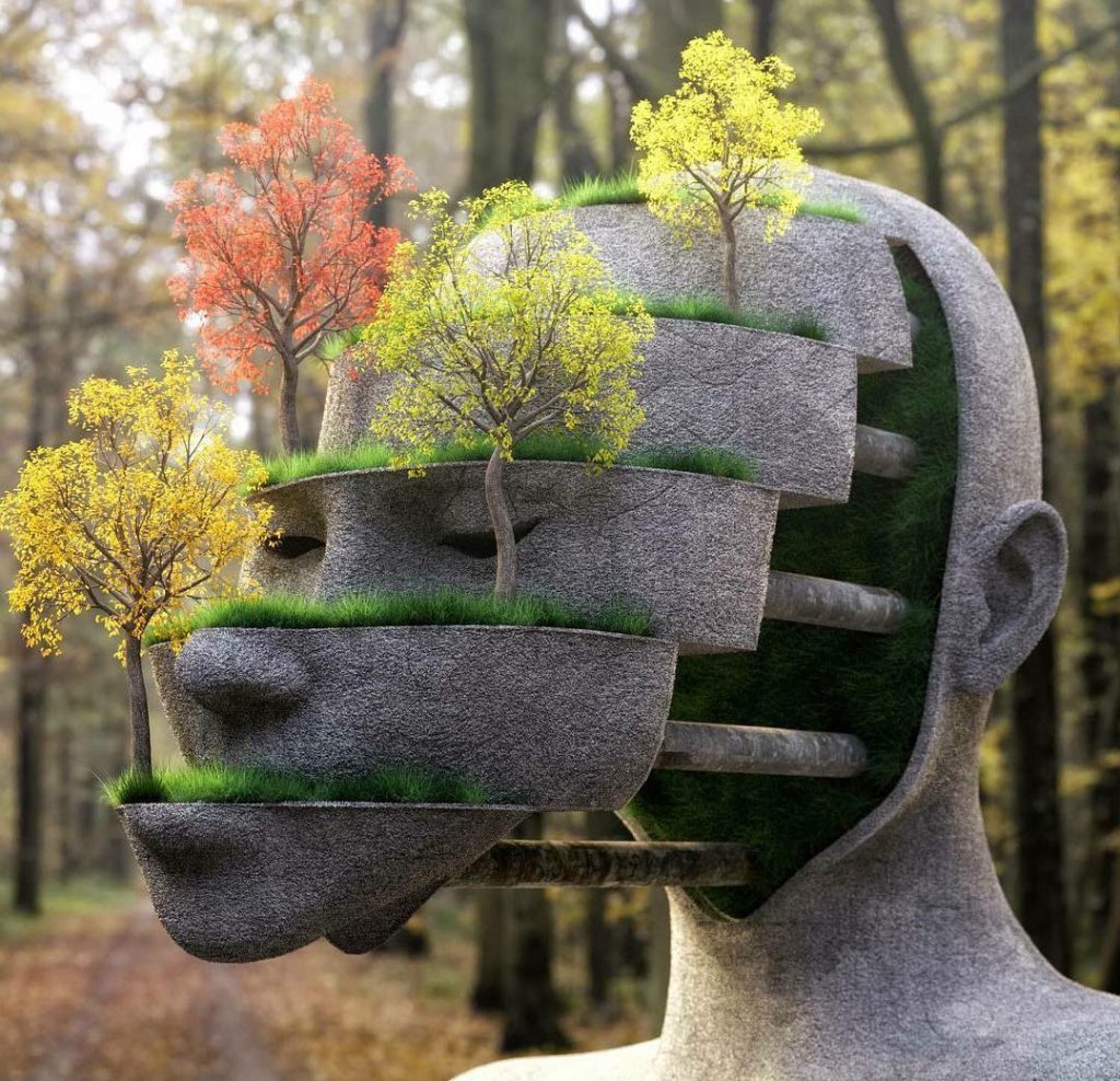 This 3D Artist Does Some Weird Stuff To Human Shapes