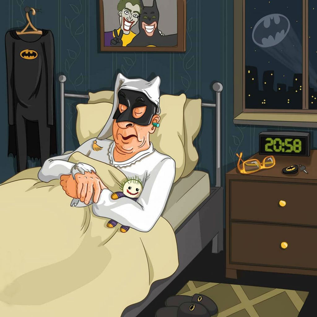 A Look at Your Favorite Comic Book and Disney Characters As Senior Citizens!