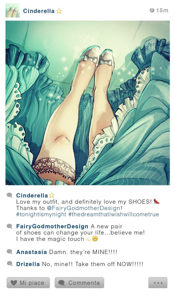 Selfie Fables: What If Disney Characters Had Instagram