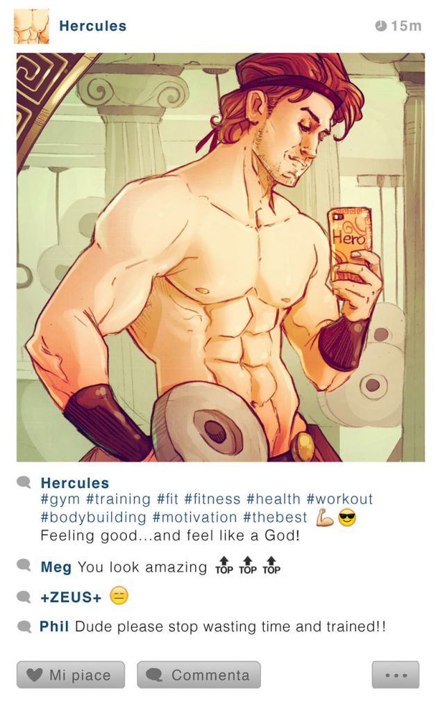 Selfie Fables: What If Disney Characters Had Instagram